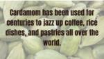 Cardamom closeup