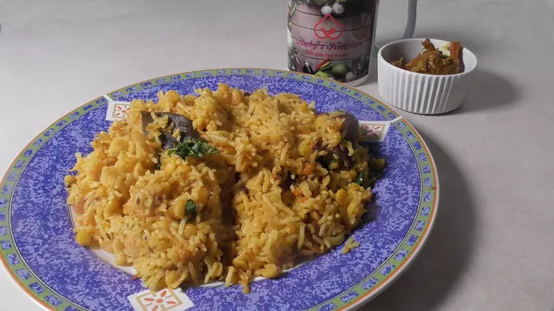 Spicy Chickpeas Spicy Rice