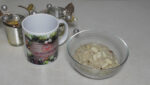 Semolina and Banan Sweet Dish